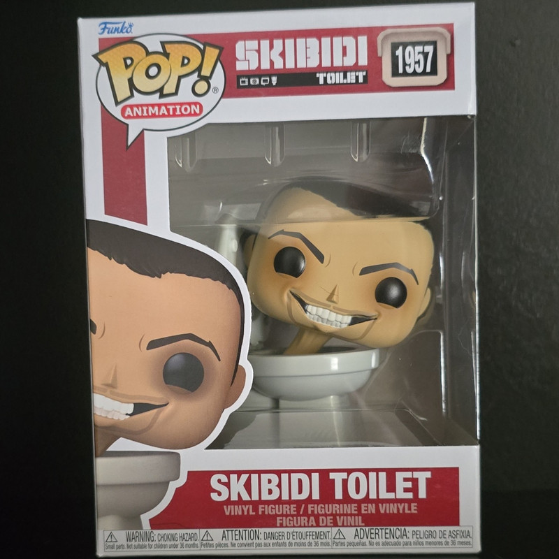 Funko Pop! Animation Skibidi Toilet Vinyl Figure #1957 Pop! Animation 2025