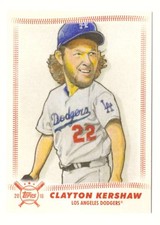 2018 Topps Big League Star Caricature Reproductions - LOS ANGELES DODGERS 