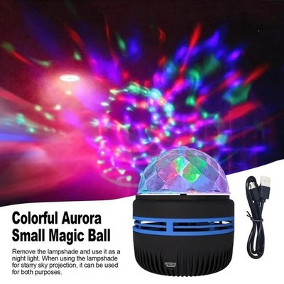 LED Starry Sky Night Light USB Projector Moon Star Room Decor Lamp