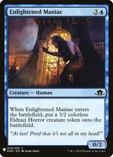 x1 Enlightened Maniac - Mystery Booster - NM - MTG