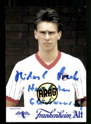 Michael Preetz Autogrammkarte Fortuna Düsseldorf Original Signiert + A 259189