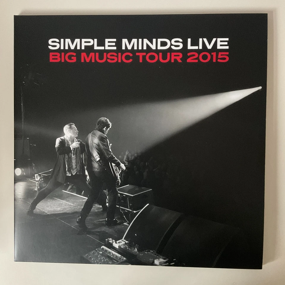 Simple Minds - Big Music Tour 2015 - 2xLP White Vinyl [MINT] DEMREC452 Live - Image 2 of 4