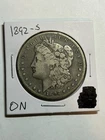 1892 S Morgan Silver Dollar $1 VF Very Fine Better Date