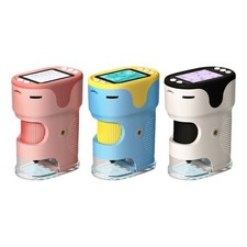 Portable Handheld Microscope with 32G Memory LED Light Microscope for Adults