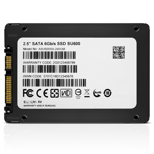 256GB Adata SU650 2.5 pulgadas SATA 6Gb/s SSD Disco de estado sólido 3D NAND - Imagen 5 de 5