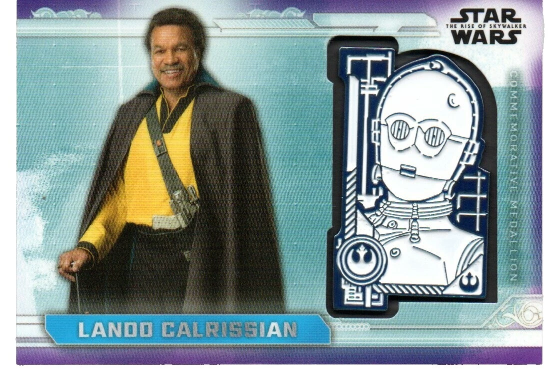 Topps Lando Calrissian Star Wars Collectable Trading Cards