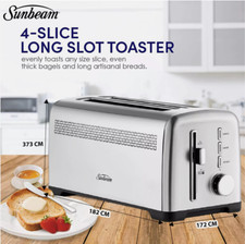 Fresh Start Sunbeam Diamond Collection Slice Toaster Kettle