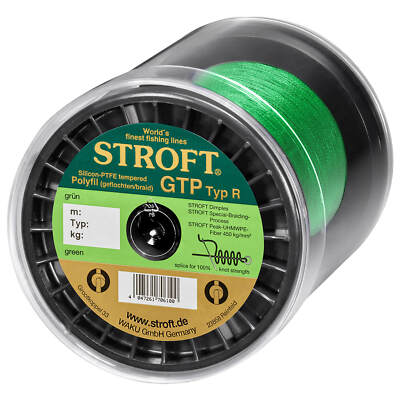 Line Stroft GTP Typ R Woven 1000m Green Fishing Line Leader String