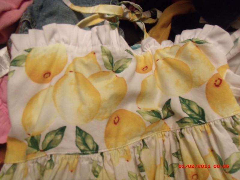 GIRL NATURAL LEMONADE PAGEANT OOC  SIZE 8 N 1026
