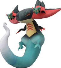 Jumbo Dragapult Plush Toy Stufffed Doll Pillow Throw Anime Collection 100cm