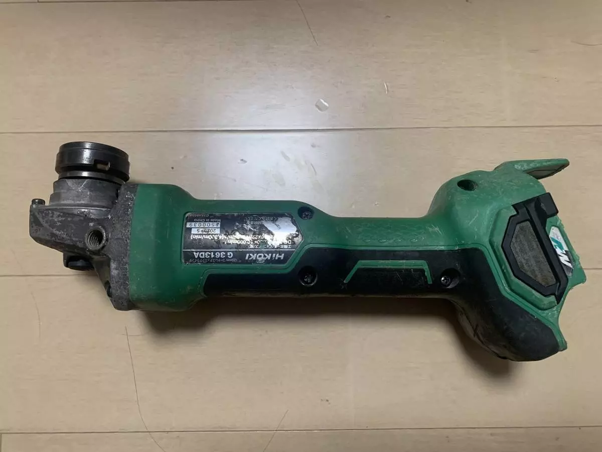 HIKOKI HITACHI 125mm 36V Cordless Electric Angle Grinder G3613DB