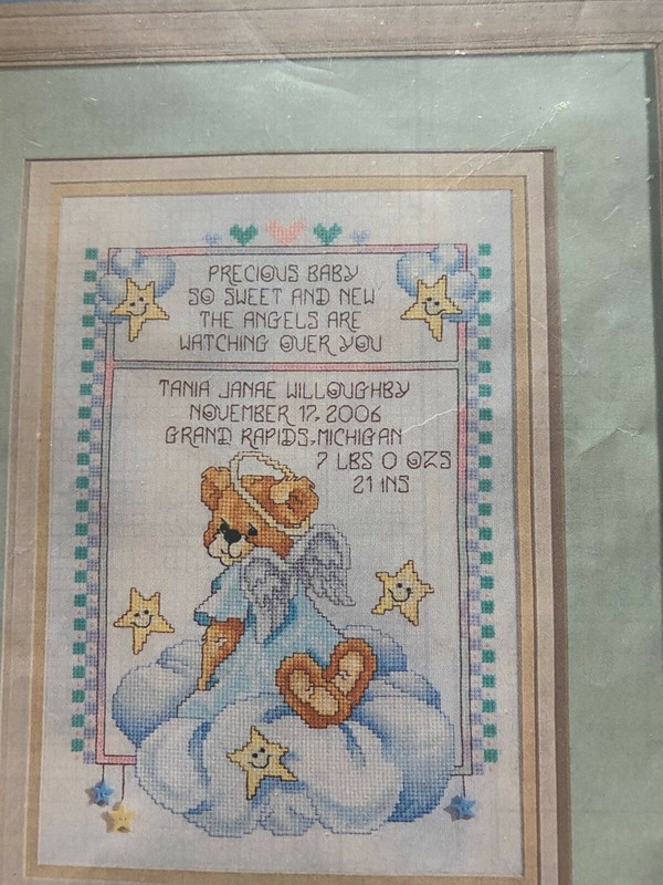 Precious Baby Sampler Cross Stitch Pattern - Stoney Creek Design
