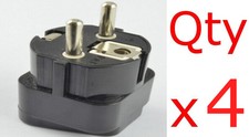 4pk USA US UK Canada to Germany German Outlet Plug Adapter Converter