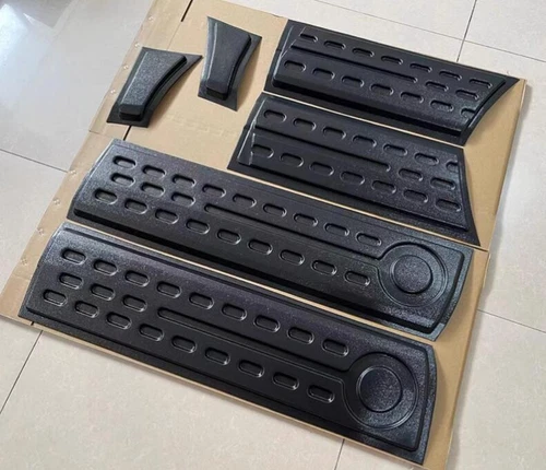 For Bronco 2021-2022 2023 2024 6x Black Door Side Body Molding Cover Trim - Picture 2 of 8