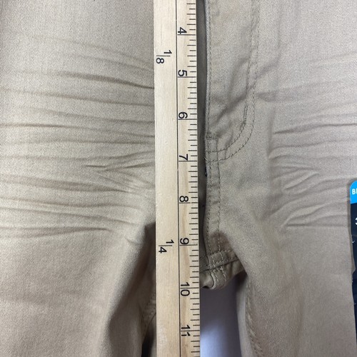 Pantalone uomo Blu Rock slim dritto elasticizzato denim kaki beige taglia 32x30 nuovo con etichetta - Foto 6 di 10