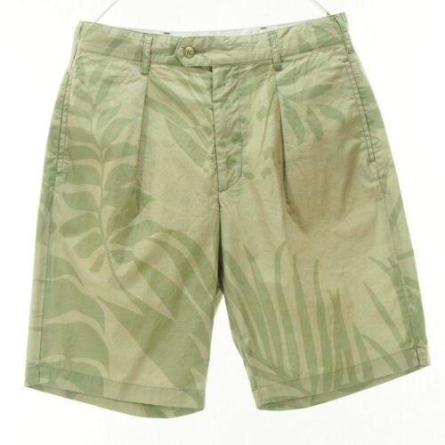 Engineered Garments Sunset Leaf Shorts Half Pants Men XS Olive 2022SS From Japan - Picture 1 of 5
