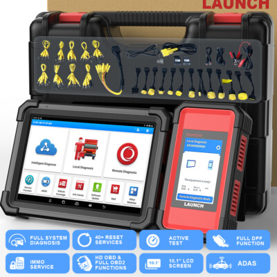 2025 LAUNCH X431 SmartLink HD KFZ OBD2 Diagnosegerät Heavy Duty für 24V LKW DAF