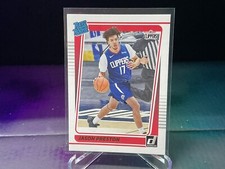 2021 Donruss Basketball NBA Rated Rookie Jason Preston RC #210 Clippers