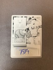 2015 Tyler Jay Contenders USA Baseball Black Printing Plate Auto 1/1
