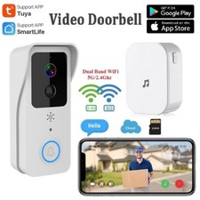  Charity -2025 Smart Ring Doorbell 1080H -WiFi 2.4G/5G - white - Night Vision