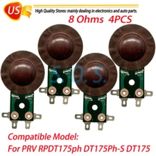 4pcs 1" Diaphragm For PRV RPDT175ph DT175Ph-S DT175 Compression Driver 8 Ohm