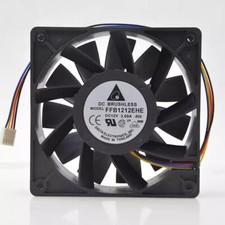 Delta FFB1212EHE-R00 12038 DC12V 3.00A 12CM 4-Pin PWM Mute Cooling Fan