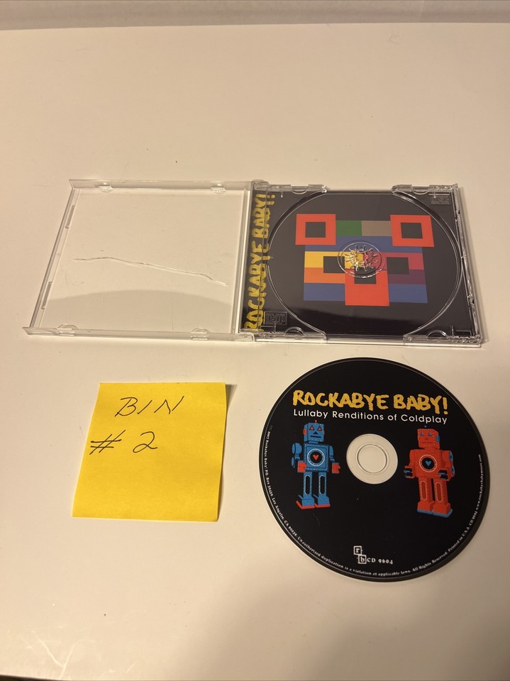 Rockabye Baby COLDPLAY Lullaby Renditions CD 2006 Instrumental Baby Songs 27297960428 eBay