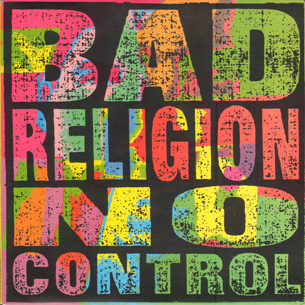 BAD RELIGION - NO CONTROL - CD SIGILLATO