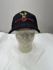 Safari Land Baseball Hat Safari Land Holsters Black Embroidered Logo Adjustable