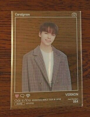 VERNON -Ode to You- JAPAN Tour Limited Official Photocard VERNON -Ode to You- JAPAN Tour Limited Official Photocard