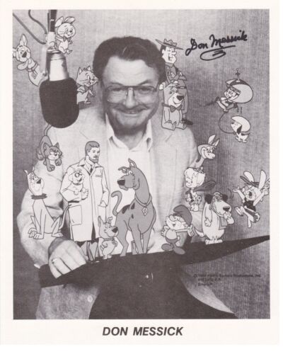 DON MESSICK ~ CARTOON VOICE OF SCOOBY-DOO ~ PAPA SMURF ~ BOO BOO BEAR & MORE! F1 - Picture 3 of 4