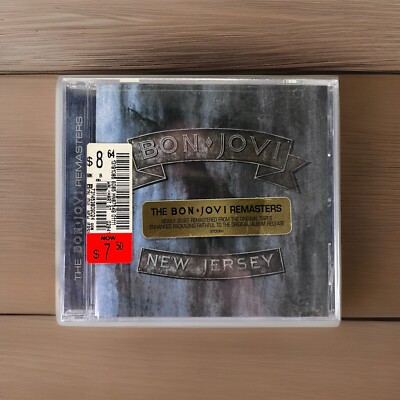 BON JOVI - NEW JERSEY D/Remaster CD ~ LAY YOUR HANDS ON ME - NEW W/HYPE STICKER!