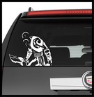 Vinyl Decal Truck Car Sticker Laptop - Videos Games God Of War Kratos v2
