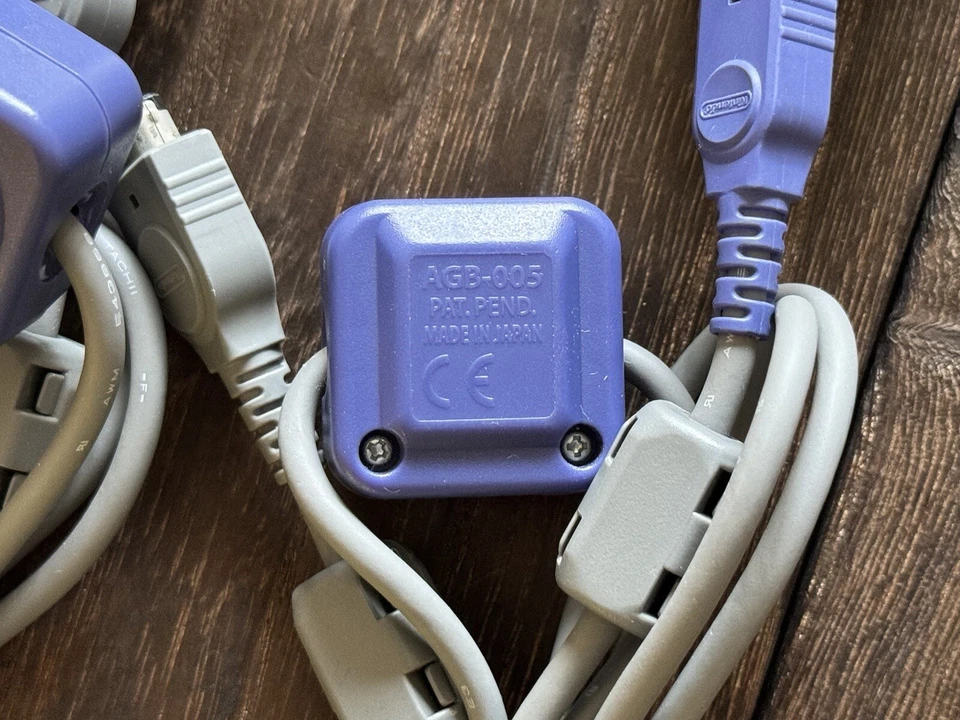 1 Official OEM Nintendo Game Link Cable For GBA Game Boy Advance AGB-005 Tested - Image 3 of 3