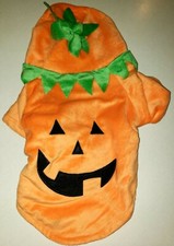 NEW PUPPY DOG HALLOWEEN PLUSH COSTUME size medium MALE FEMALE hood CUTE