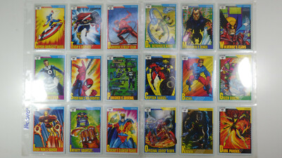 1991 Impel Marvel Universe Series 2 Trading Cards Complete 162