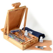 MAIMERI CASSETTA CAVALLETTO IN LEGNO POLYCOLOR 15 TUBETTI + ACCESSORI M1299093