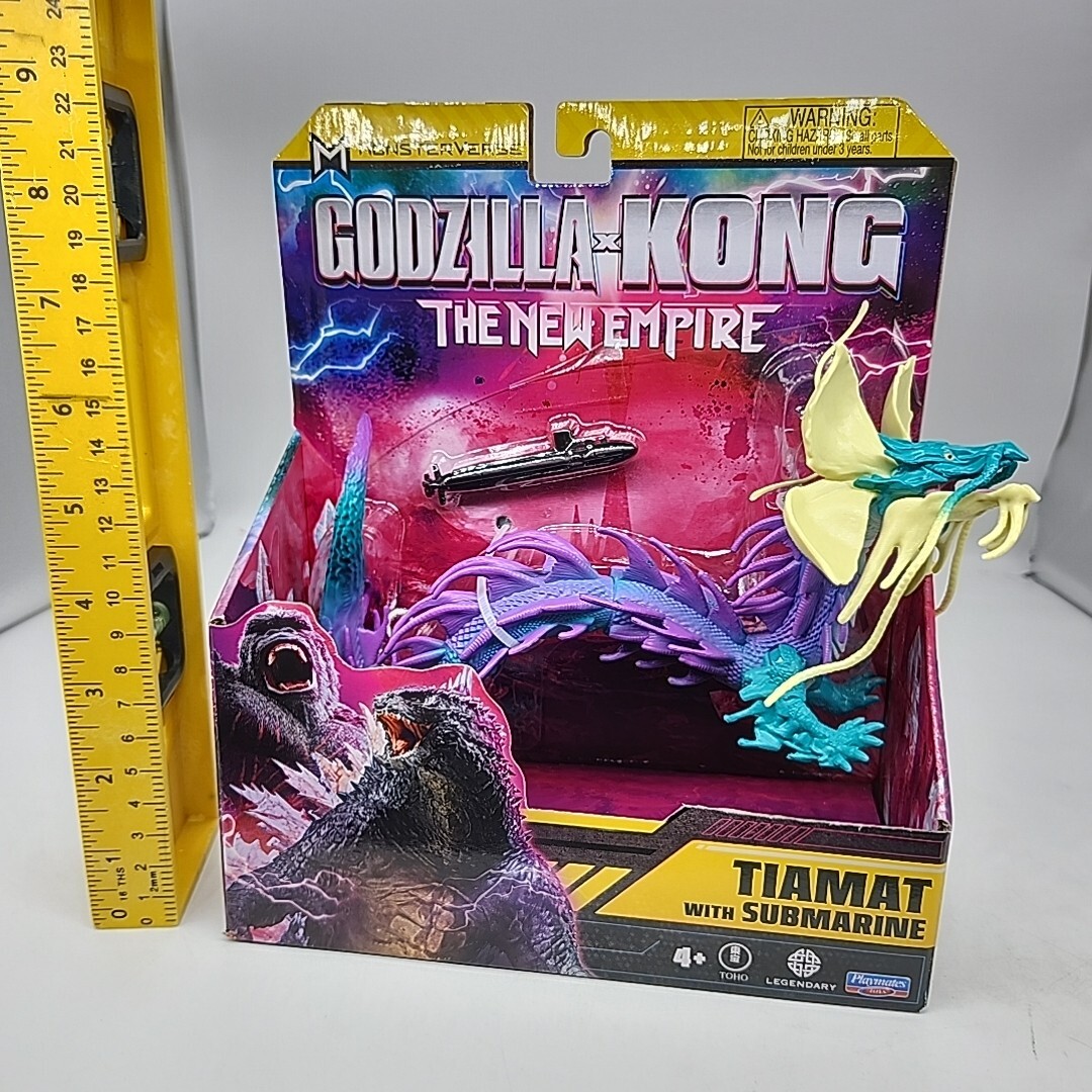 Playmates Tiamat Godzilla X Kong With Submarine Figure 2024 | eBay