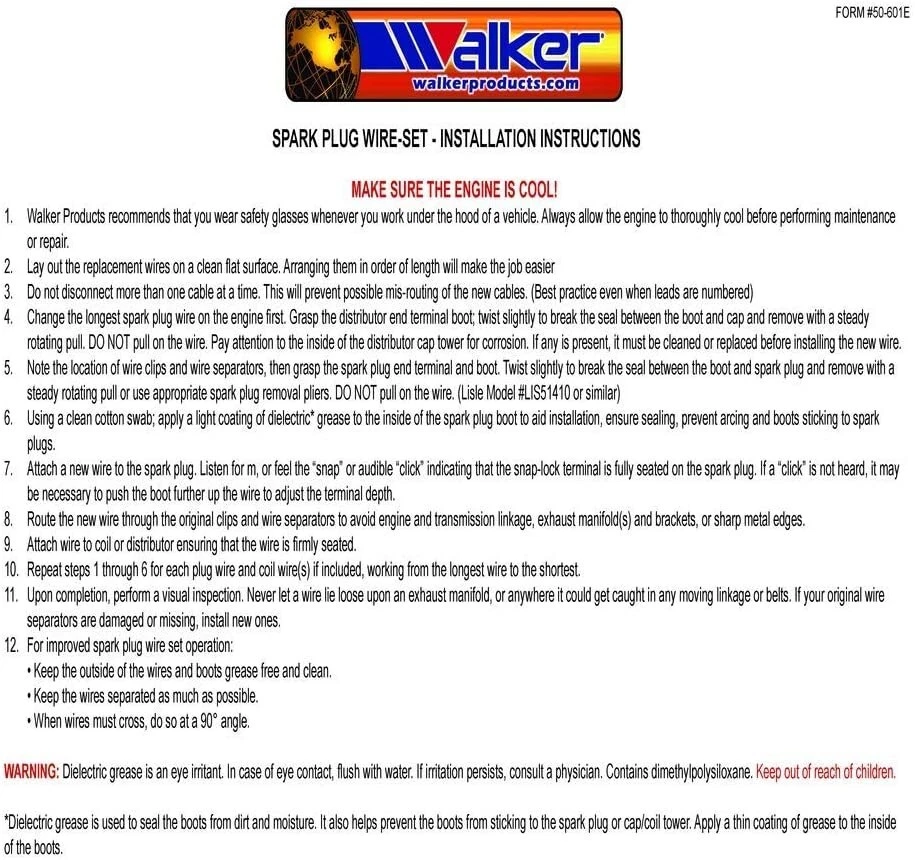 Juego de cables de bujía para Mercedes-Benz C32 AMG (2002 - 2004) C320 (2001 - 2005) Foto 3 de 3