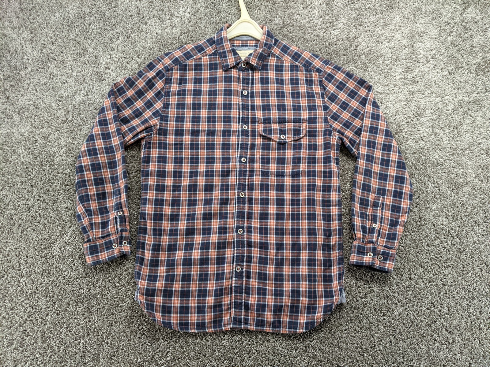 Territory Ahead Men's Medium Plaid Flannel Shirt Long… Gem