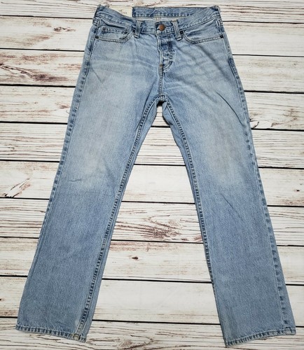Hollister Distressed Mens Bootcut Denim 