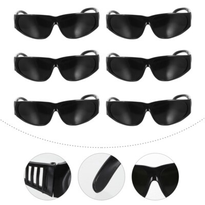 6 Pcs Safety Eyes Goggles Welding Industrial Work Protection