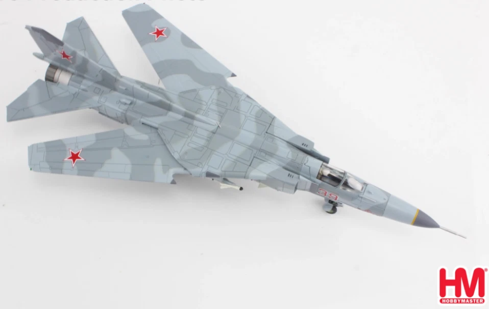 Modelo fundido a presión de combate 1:72 HM MIG-23MS "Flogger E" rojo 39 Nevada, 1981 a 1988 Foto 3 de 4