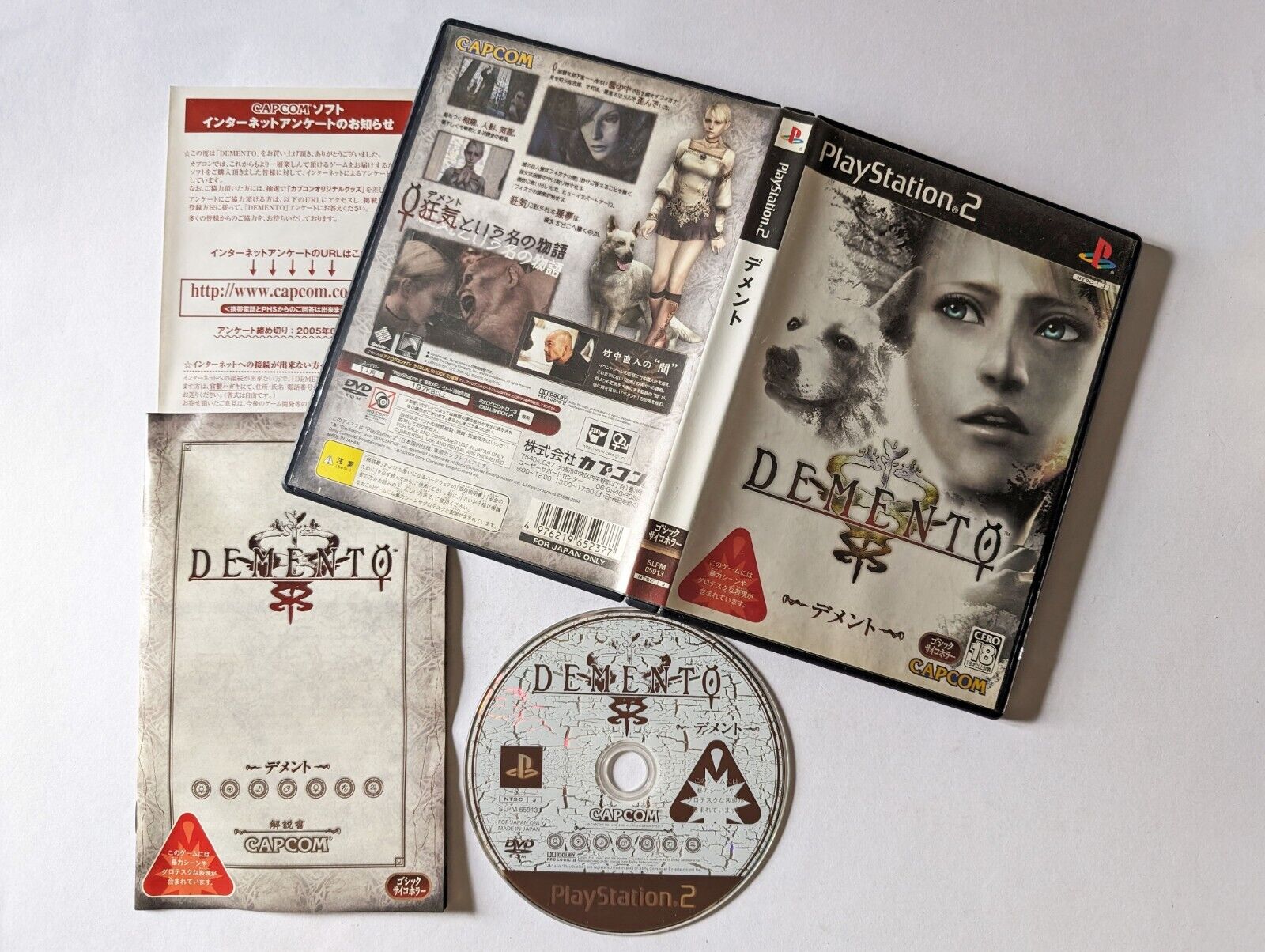 DEMENTO HAUNTING GROUND Playstation 2 Japanese PS2 SONY from Japan Tested  F/S $77.11 - PicClick AU