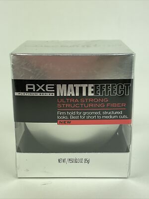 Axe Matte Effect Ultra Strong Structuring Fiber 3 Oz hair product