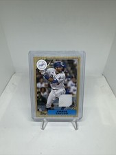 2022 Topps Series 1 - 1987 Topps Baseball Relic #87R-CT Chris Taylor (Game Used)