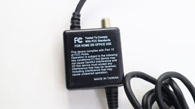 OEM Sega Dreamcast RF RFU Switch Adapter Antenna Cable Model HKT-8820 Tested