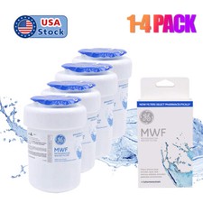 1/2/3/4 PACK GE MWF 46-9991 GWF smartWater MWFP GWF Refrigerator water filter