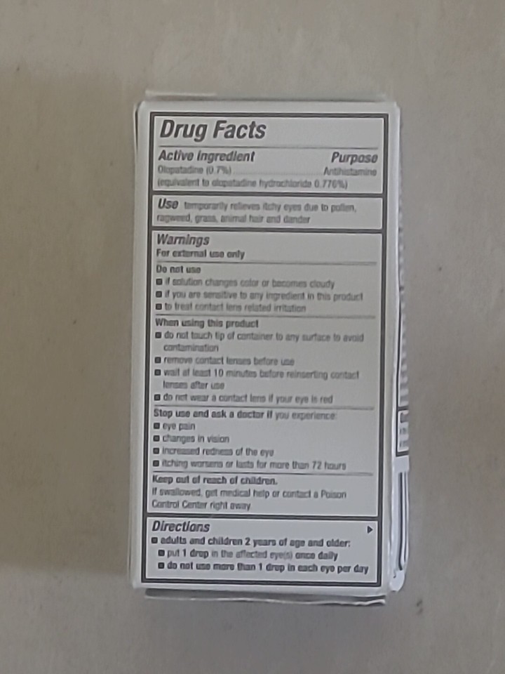 Pataday Extra Strength Twin Pack Once Daily Relief Eye Drops Expiration