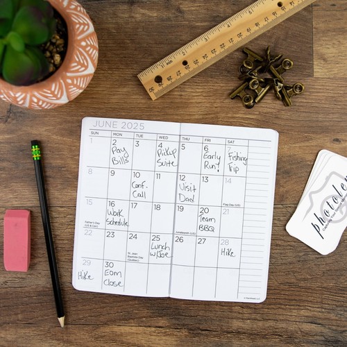 See It Bigger PlanAhead 2 Year 2025 2026 Monthly Pocket Planner Plus Free Gifts - Picture 2 of 11